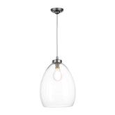 David Hunt Lighting Yeovil Pendant In Aged Silver